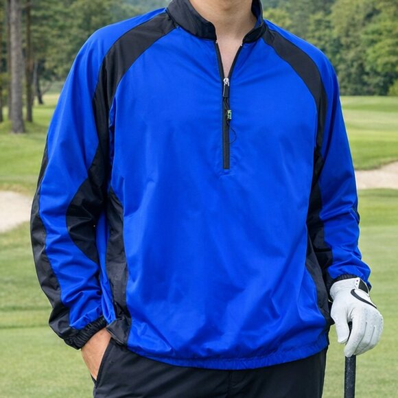 bolle Other - Bollé Athletic/Golf 1/2 Zip Pullover Lined Jacket XL NWT